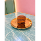 ALFAJOR DE CHOCOLATE COM CARAMELO COM FLOR DE SAL