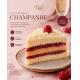 FATIA FRAMBOESA COM CHAMPAGNE