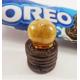 Bala vidrada de oreo