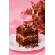 FATIA BOLO GELADO CARAMELO SALGADO COM BROWNIE, CHOCOLATE MEIO AMARGO E COOKIES