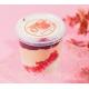 Tortinha Red velvet de ninho com frutas vermelhas