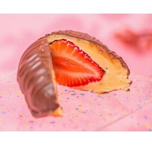 Bombom de morango