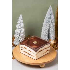 Torta Tiramissu-CAIXA ACRILICA