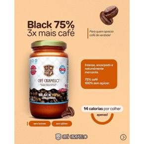 CAFÉ CARAMELO - BLACK 75 % ZERO AÇUCAR
