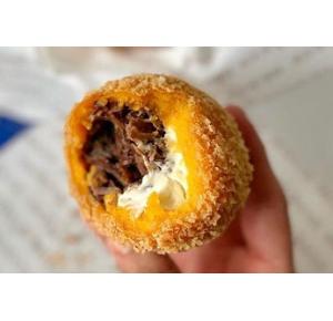 Coxinha de costela com cream cheese